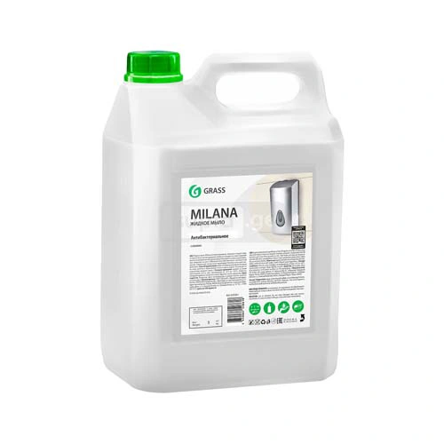 GRASS-გრასი MILANA ანტიბაქტერიული თხევადი საპონი 5ლ